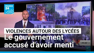 Étudiante "blessée par des agresseurs", "personnel aspergé d'essence" : le gouvernement a menti ?