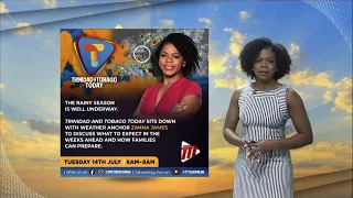 Weather Outlook - Monday July 13th 2026