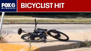 Bicyclist hit in Milwaukee near Oak Leaf Trail | FOX6 News Milwaukee