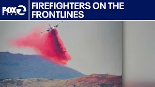 Firefighters on frontlines of Big Sur wildfires | KTVU