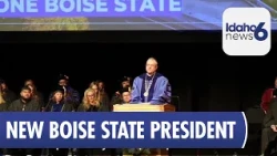 Boise State formally welcomes Dr. David Hahn as its 8th president