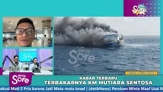 KM Mutiara Sentosa Fire, 5 Confirmed Dead