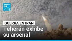 Irán exhibe su arsenal mientras Trump dice estar cerca de terminar sus objetivos • FRANCE 24