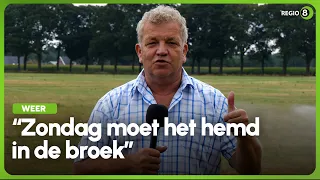 Weerboer Gerrit voorspelt een zonnig weekend met een paar kleine buitjes