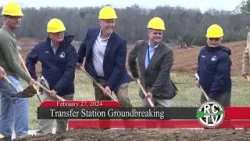 Rutherford County Transfer Station Groundbreaking - February 27, 2024