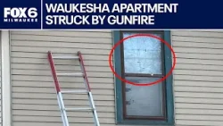 Waukesha apartment struck by gunfire; 2 people inside unharmed | FOX6 News Milwaukee