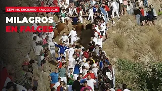Atropellos y un solo herido: séptimo encierro del Pilón de Falces 2026
