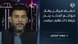قصف مركز يطال مواقع الحشد ينذر بازمة ذات طابع سياسي || د. مهند الجنابي