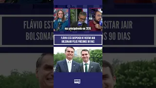 Flávio is banned from visiting Jair Bolsonaro for the next 90 days