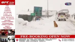 Fresh Snowfall Blankets Gulmarg; Baramulla Records Rainfall from Plains to Upper Reaches