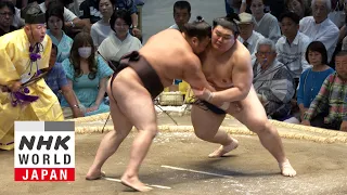 Bout of the Day: Day 12 of the July 2026 GRAND SUMO Tournament - NHK WORLD-JAPAN