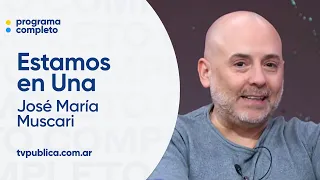 What is José María Muscari's new play about? - Estamos En Una