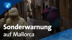 Alarmstufe Rot auf Mallorca: Heftiger Sturm und Regen erwartet
