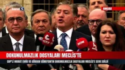 CHP'li Murat Emir Ve Gökhan Günaydın'ın Dokunulmazlık Dosyaları Meclis'e Sevk Edildi