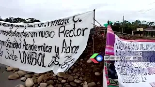 Despite State of Emergency, UNIBOL students block Cochabamba-Santa Cruz highway