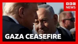 Trump hopes to reach phase two of Gaza ceasefire 'very quickly' | BBC News Trump hopes to reach phase two of Gaza ceasefire 'very quickly' | BBC News