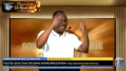 LE PROCESSUS DE DIEU EST INARRETABLE  Prophète Elisée Kouakou