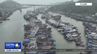 Typhoon Bavi hits eastern China