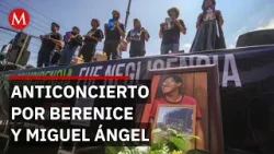 Manifestación artística exige justicia por víctimas del festival Axe Ceremonia