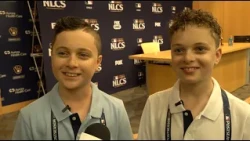 12-year-old sports reporters shine at the NLCS