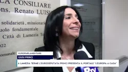 A LAMEZIA TERME L’EURODEPUTATA PRINCI PRESENTA IL PORTALE ''L’EUROPA A CASA''