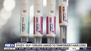 Study: GLP-1 drugs linked to temporary hair loss
