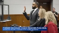 Fired Michigan coach reaches plea deal to resolve home invasion case
