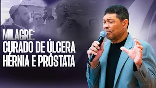 Cured of ulcer, hernia, and prostate problems.