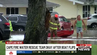 Water rescues in Mounds, Ill. after flooding