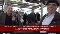 Canlı Yayın Elazığ İstanbul Yöresel Ürünler Fuarı 12 12 2025