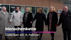 Menschenkette am 13. Februar I Sachsen Fernsehen