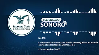 Audio Press Release No. 133 / 2026