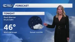 Warmer Tuesday night before another cold front this week on Florida's Gulf Coast