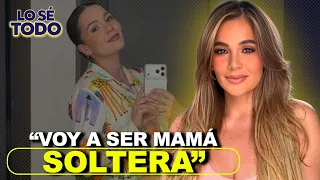 Lina Tejeiro reveals she will be a single mom and shares how she is awaiting the arrival of Gael ...