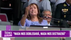 “Nada nos doblegará, nada nos distraerá”: Dina Boluarte, presidente del Perú
