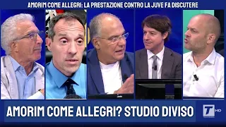 AMORIM JUST LIKE ALLEGRI: THE PERFORMANCE AGAINST JUVE SPARKS DEBATE IN THE STUDIO!