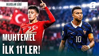 Türkiye - Fransa Karşılaşmasının Muhtemel İlk 11'leri Belli Oldu!