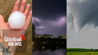 Wild weather including tornadoes, heat and flooding continue to hit Prairies