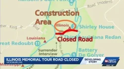 Park closes tour road near Illinois Memorial for restoration Park closes tour road near Illinois Memorial for restoration
