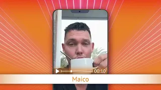 TV Oranje app video message - Maico