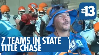 Seven local high school football teams stay in the fight to compete for traditional NIAA state title