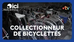 Collector and restorer of vintage bicycles