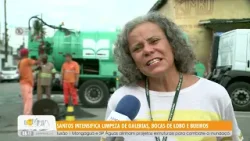Temporal alaga ruas da Baixada Santista - 05/2/26