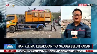 TPA Galuga Masih Terbakar Hari Ke-5, Antrean Truk Sampah Mengular 1 Km #Beritasatu