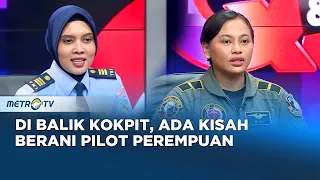 Deg-degan! Srikandi Langit Bongkar Momen Menegangkan Saat Terbang #qna