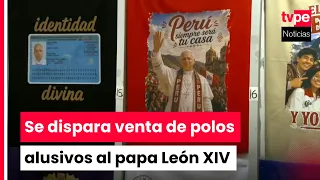 Pope Leo XIV: Pope-themed t-shirts sales skyrocket in Gamarra ahead of his visit to Peru