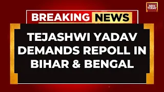 Watch: Tejashwi Yadav Demands Repoll In Bihar And Bengal, Says 'Poll Body Acting As A Puppet Of BJP'