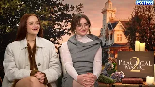 Joey King & Maisie Williams Praise ‘Really Kind’ Sandra Bullock & Nicole Kidman (Exclusive)