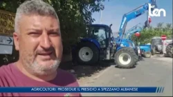 FARMERS: PROTEST CONTINUES IN SPEZZANO ALBANESE