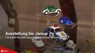 Exhibition through January: VW Beetle models delight car fans in Zirndorf